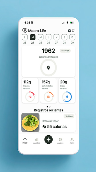 App Control de Calorías